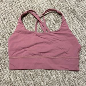 Lululemon long line energy bra size 8.